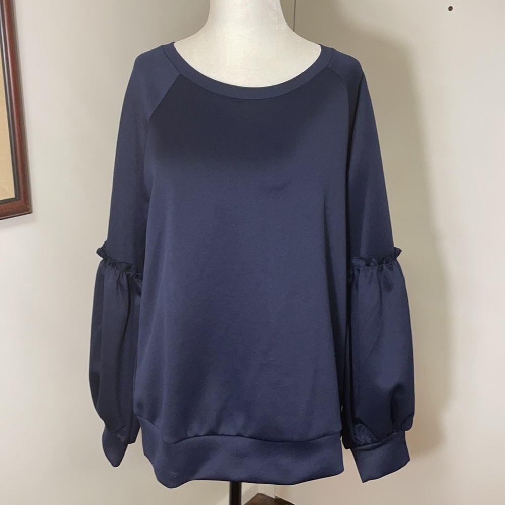 Nordstrom Beautiful top w balloon sleeves.   $45